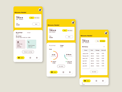 Money Wallet! app branding graphic design logo ui ux