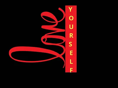 LOVE Yourself design illustration