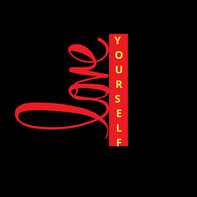 LOVE Yourself design illustration