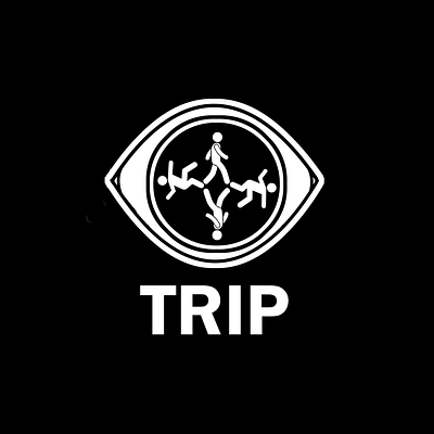 Trip Logo art design drugs eye graphic design illustration logo trip tripping trippy vector weed