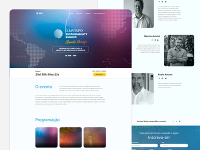 Climatempo - landing page design landingpage ui ux web website