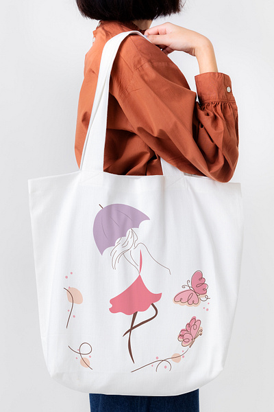 Bag style design adobe illustrator animation colour palette design graphic design illustration