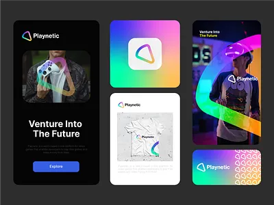 Metaverse Game Logo - GameFi Logo - VR Technology app icon logo brand identity branding colorful crypto ecommerce game logo gamefi gradient logo logo designer logodesign logomark metaverse modern logo monogram tech technology virtual reality web3