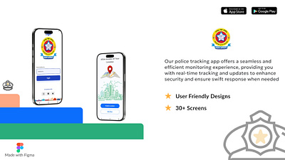 Police Tracking App indian police app police app tracking app ui