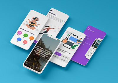 Morning message App UI app design figma design message app ui