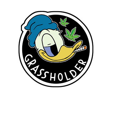 Donald Grassholder 420 art cartoon cartoons dank design graphic design illustration logo trippy vector walt weed