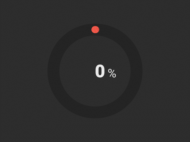 Progress Circle UI Element animation graphic design loader motion graphics ui