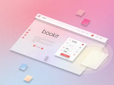 UI/UX Web Design Booking to Restaurant design design site landing page restaurant web design ui ux web design website