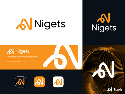 Nigets a b c d e f g h i j k l m abstract brand identity branding clean logo creative logo ecommerce letter logo logo agency logo design agency logo mark minimalist logo modern logo morden n logo n o p q r s t u v w x y z professional logo simple logo technology unique logo