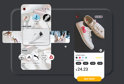 e-Commerce shop design adobe adobexd dailyui design e commerce illustration logo photoshop shoes ui vector