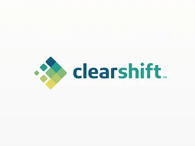 Clearshift b2b branding dallas design graphic design logo spire vector