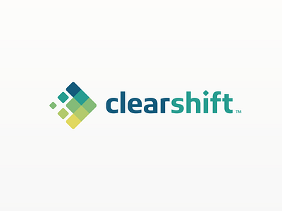 Clearshift b2b branding dallas design graphic design logo spire vector