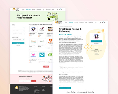 Waldo's Friends website redesign web design