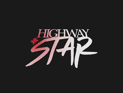 Highway Star / Deep Purple design graphic design logo vector
