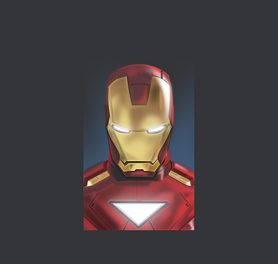 Skeuomorphic Iron Man (Made in Figma) app art design figma illustration ironman mobile skeuomorphism ui uidesign user experience user interface ux