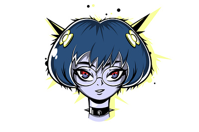 GO GIRL GIFT anime art character comic art cute design digitalart girl illustration love is unbreakable vector web