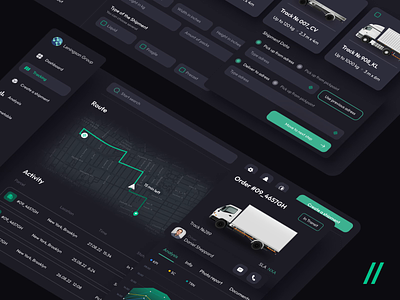 Shipment Tracking App animation business dashboard design gps interaction interface location map mobility platform shipment technology track ui ux web web design web interaction web ui