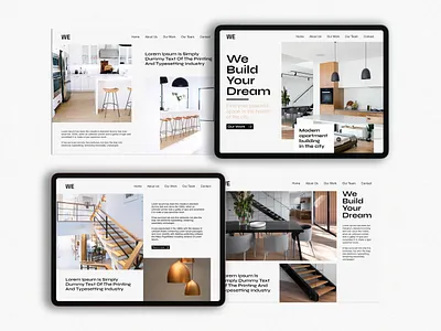Building apartments company ( UI design ) digitaldesign graphicdesign layoutdesign ui userinterface visual visualdesign web webdesign website