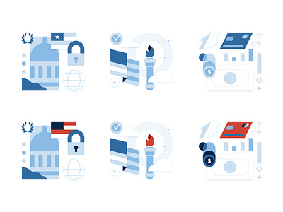 Website Icons analogous color scheme design graphic design icons illustration ui ux vector website