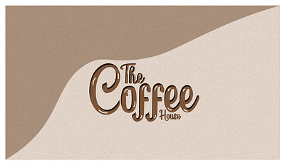 Coffee shop logo beige branding brown business coffee design graphic design house illustration logo minimal shop typography ui vector