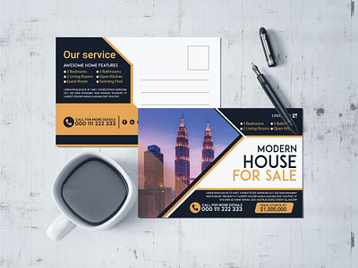 Post Card Design pamphlet
