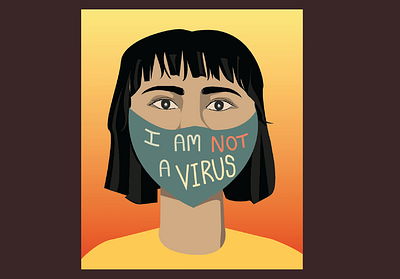 Stop Asian Hate a illustration