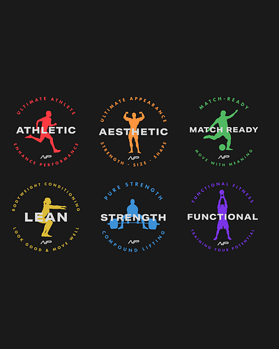 N Performance - Program Logos brand design brand identity design brand strategy branding gym brand design gym branding gym logo design icon design icons logo logodesign logodesigner personal trainer personal trainer branding personal trainer logo pt logo