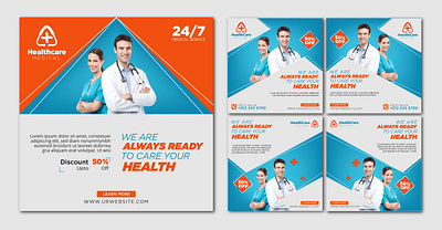 SOCIAL MEDIA POST DESIGN advertising clicnic doctor health banner health care social media post hospital instagram post madical banner marketing medical social media post