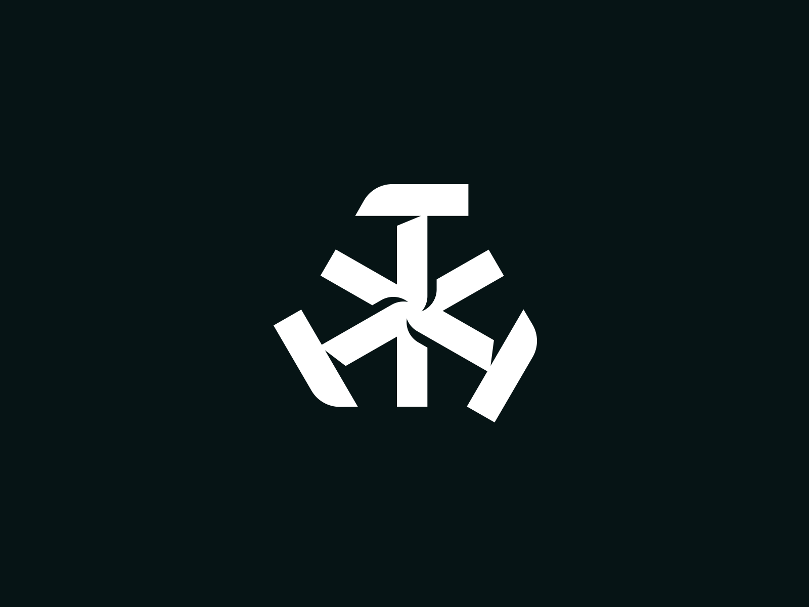 Three hammers black brand branding design elegant hammer illustration logo logotype mark minimalism minimalistic modern monochrome sign symmetry vector white