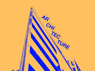 Architecture Brochure 1 architecture bauhaus brochure building design graphic design illustration poster