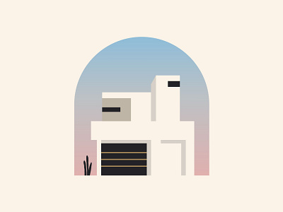 White House brand building city construction design digitalart home house icon illustration landscape logo mood real estate spain vector