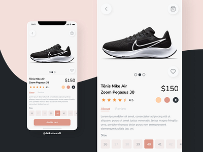 Daily UI #012 - E-Commerce Shop app dailyui design e commerce graphic design shop ui