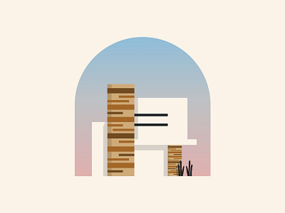 Modern Architecture architecture brand building city construction design graphics home house icons identity illustration logo modern nature real estate vector wood