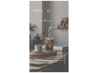 HELLO DARLING branding design typography