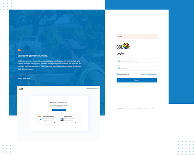 Web app - login and Registration Design Mockup graphics login registration web website design