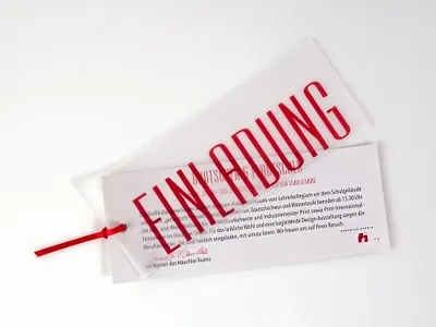 Einladung design graphic design typography