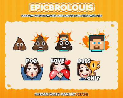 Custom emotes for twitch, youtube, discord and facebook chibi guy emotes commission emotes custom emotes twitch emotes design emotes for twitch guy emotes twitch badges twitch emotes twitch sub emotes victory emotes