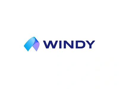 Windy – Logo Design // For Sale abstact brand designer brandforma branding design flight fly gradient letter w light logo designer logotype mark modern multiply overlap overlay trendy wind windy