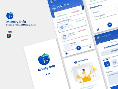 UI Money Info android branding design mobile apps ui uiux design ux