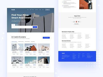 Real Estate Home Page real estate real estate agency real estate agent real estate branding real estate design real estate logo realestate realestateagent realestatelife realestatelogo