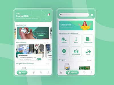 Medicare Apps - UI Collaboration android branding design mobile apps ui uiux design ux