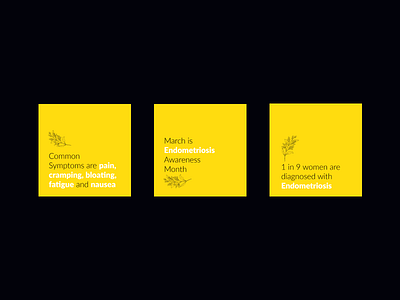 Endo Awareness Campaign branding design digital design ecommerce graphic design shopify typography web design