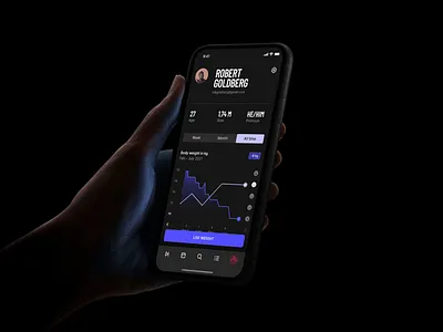 Fitness Dashboard app design design fitness app flat minimal ui ux