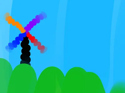 Nature Fields design illustration