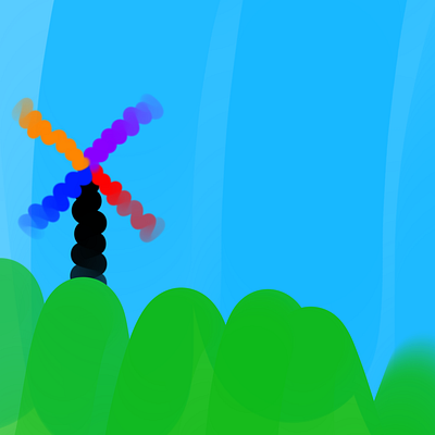 Nature Fields design illustration