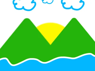 Childhood Nature design illustration