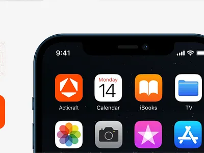 Acticraft - brand identity design app icon brand brand identity branding construction construction app construction store designer identity logo mark online store visual identity