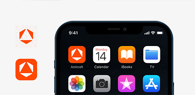 Acticraft - brand identity design app icon brand brand identity branding construction construction app construction store designer identity logo mark online store visual identity