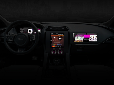 In-vehicle interfaces premiered at CES automotive automotive design car car dashboard cluster