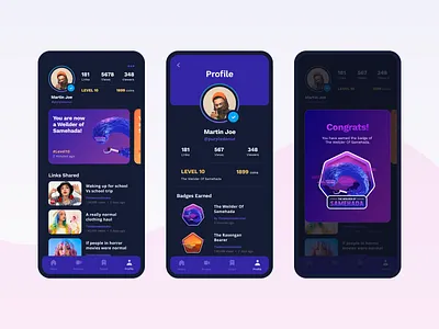 Creator's App UI Design 3d app appdesign blender blender 3d blender3dart branding design dribbble illustration illustrator logo ui uidesign ux